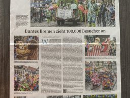 2025 Zeitungsbericht